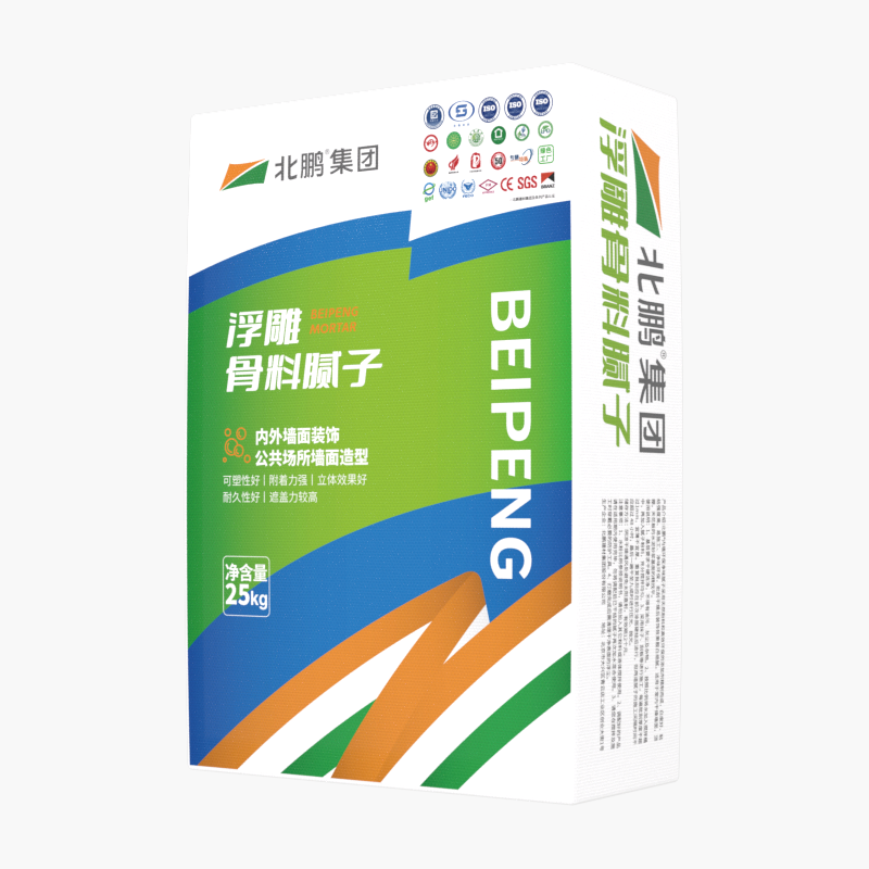 浮雕骨料腻子